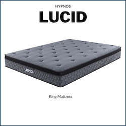 Bed: Hypnos Lucid Euro Top Memory Foam Pocket Springs Mattress King