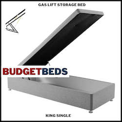 Gas Lift NZ Made Storage Bed - King Single