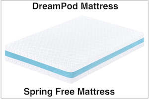 DreamPod Memory Foam Mattress - Queen / King