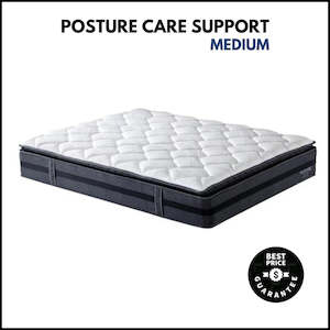 Bed: Posture Care Support (Medium) Mattress Double