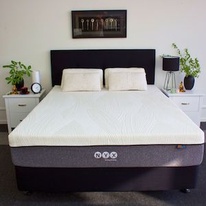 Bed: NYX Tranquil Sleep Double Mattress