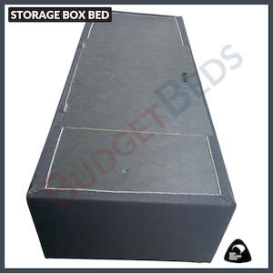 Bed: Storage Bed Base (Hinges) - Premium Quality NZ Made (Long Single)