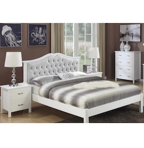 Furniture: Snow Bedroom Suite 6PCS