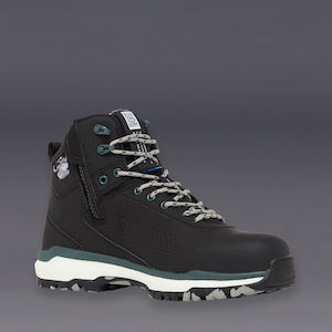 Work clothing: King Gee Terra Firma Hybrid Zip/Lace Composite Toe Work Boots (K27952)