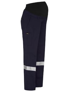 Work clothing: Bisley Women's Taped Maternity Drill Work Pants (BPLM6009T)