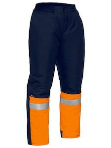 Work clothing: Bisley Taped Two Tone Hi Vis Freezer Pants (BP6451T)