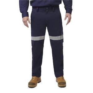 Work clothing: King Gee Workcool 2 Reflective Cotton Drill Cargo Work Pants (K53820)