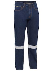 Work clothing: Bisley Original Taped Stretch Denim Work Jeans (BP6711T)