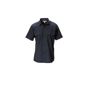 Work clothing: Hard Yakka Permanent Press Shirt Short Sleeve (Y07591)