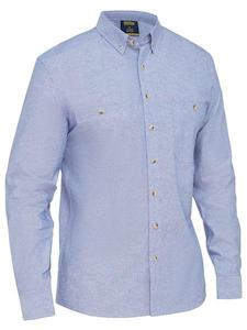 Work clothing: Bisley Mens Long Sleeve Chambray Shirt (BS6407)