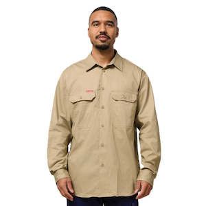 Hard Yakka Core Long Sleeve Lightweight Vented Cotton Shirt (Y04630)