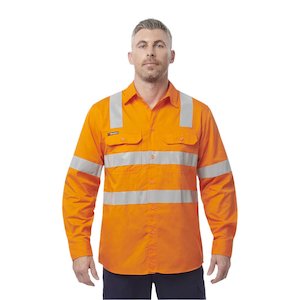 King Gee Workcool Vented X Back Shirt Long Sleeve (K54917)