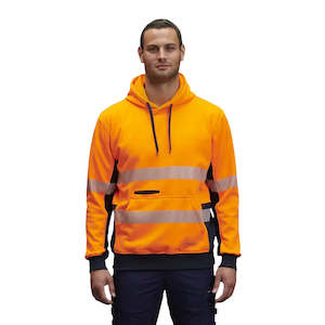 Work clothing: King Gee Hi-Vis Reflective Pullover Hoodie (K55054)