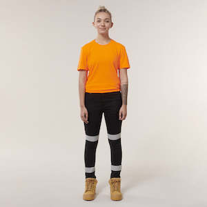 Work clothing: Hard Yakka Women 's Taped Jeggings (Y08302)