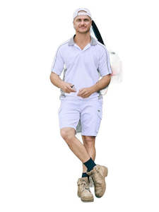 Work clothing: Bisley Stretch Cotton Drill Cargo Short-(BSHC1008)