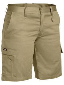 Work clothing: Bisley Womens - Drill Light Weight Utility Short-(BSHL1999)