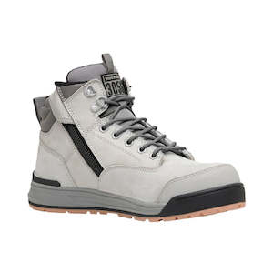 Work clothing: Hard Yakka 3056 Lace Up & Side Zip Steel Toe Safety Boot (Y60202)