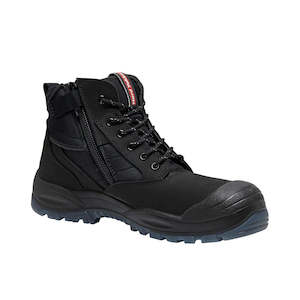 Work clothing: Hard Yakka Nite Vision Hi Vis Lace Up Steel Toe Safety Boot (Y60235)