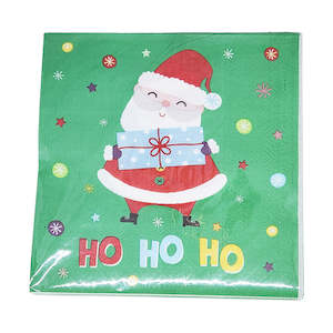 Santa Claus Christmas Napkins - Lunch 20 Pkt