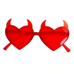 Devil Horn Heart Glasses