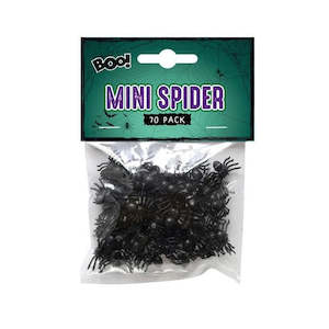 Mini Spider Decorations – 70 Pkt LIMIT 2 PER CUSTOMER