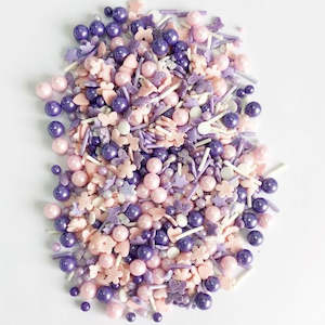 Violet Butterfly Mix Sprinkles 80g