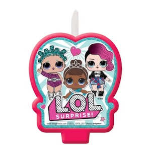 Event, recreational or promotional, management: LOL Surprise Dolls Candle