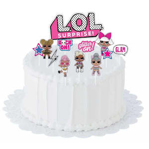 Event, recreational or promotional, management: LOL Surprise Together 4EVA Cake Topper Kit