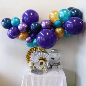 A Whole New World Balloon Garland by Pop Balloons