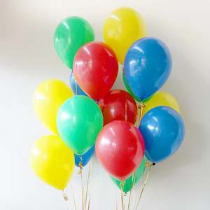 Event, recreational or promotional, management: Pack of 15 Latex Balloons - The Classics