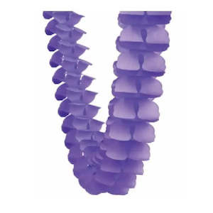 Five Star Lilac Honeycomb Garland - 4 Metres