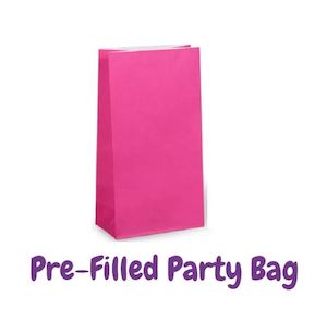 Event, recreational or promotional, management: Girls Filled Party Bag