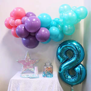 Atlantis Balloon Garland by Pop Balloons