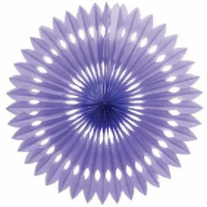 Event, recreational or promotional, management: Lilac Hanging Fan 40cm