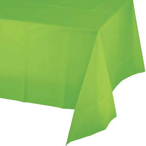 Event, recreational or promotional, management: Lime Green Tablecover