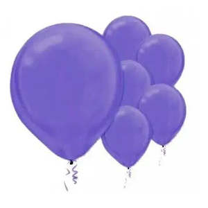 Event, recreational or promotional, management: Value Balloons Pack of 15 - Purple