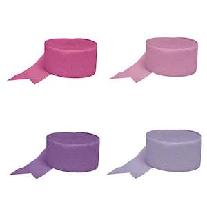 Event, recreational or promotional, management: Pink & Purple Streamer Pack