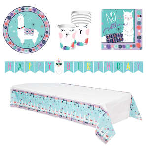 Llama Party Essentials for 8 - SAVE 40%