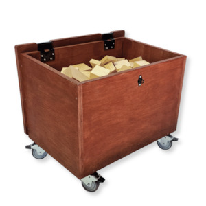 Furniture: Wood Storage Box