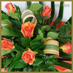 Bouquet of Orange Roses