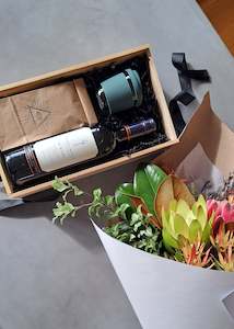 Morning to evening gift box + Bouquet