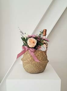 Products: Mother's Day Round Basket | Blooms, Rose & Sweets