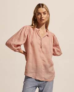 ZOE KRATZMANN Lilt Top - Salmon Sz2 NZ12-14