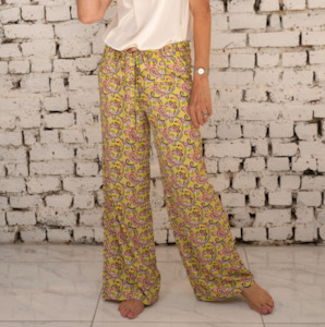 Second hand clothing: MARINA V PARIS Tori Trousers - Lime