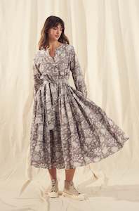 READ & BELL Lucia Dress - Ash SzS