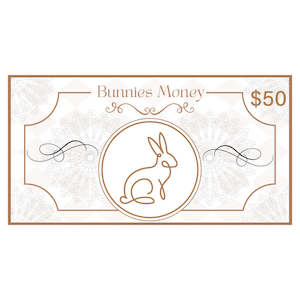 Bunnies Gift Card $50