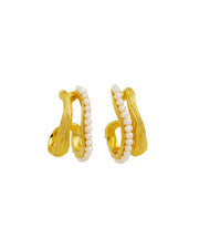 Amber Sceats Gisele Earrings - Gold