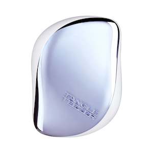 Tangle Teezer Compact Styler Blue Chrome with Mirror