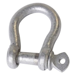 Marine equipment: Galvanised Bow Shackles