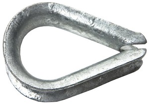 Marine equipment: Galvanised Thimble